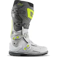 Gaerne SG-22, bottes ,Gris Foncé/Blanc/Gris ,46 EU
