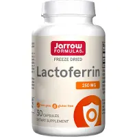 Jarrow Formulas , Lactoferrine, Lyophilisée, 250 mg, 30 Gélules