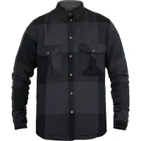 John Doe Chemise Motoshirt XTM Big Block Motorrad, vert/noir, 3XL