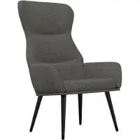 vidaXL Fauteuil relax gris foncé Tissu