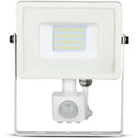 V-TAC Projecteur LED 20W SAMSUNG Motion Sensor White VT-20-S warm 1600lm