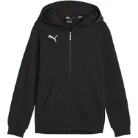 Puma Garçons, Pull-over, teamGOAL Casuals Veste à capuche Jr, Noir, (152)