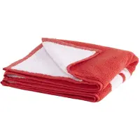 Puma Serviette de bain en coton serviette éponge avec grand logo de la marque 50 cm x 100 cm 054553 02 rouge