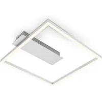 Briloner Plafonnier LED, aluminium, LED/14 W