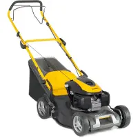Stiga Tondeuse à essence Combi 48 SH | Moteur HONDA puissant | Bac de ramassage et fonction mulching | Transmission par roues | Largeur de coupe de 46 cm