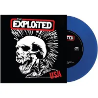 Sonic The Exploited - Usa - Blue [7-Inch Single] Blue, Colored Vinyl, Ltd Ed