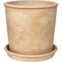 Broste Copenhagen Pot de fleurs Rolf beige Ø50cm