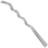 vidaXL NALL STICK Spiral 110 cm galvanisé Stahl 20 STs