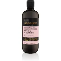 BAYLIS & HARDING Gel douche Goodness Rose & Geranium Gel douche naturel pour femmes 500 -