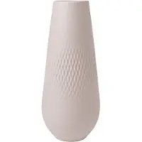 Villeroy & Boch Manufacture Collier beige Vase Carré haut