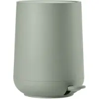 Zone Denmark Poubelle à pédale Nova, Poubelle à pédale, Poubelle, Poubelle cosmétique, Poubelle de bain, ABS, Matcha Green, 3 L, 15253