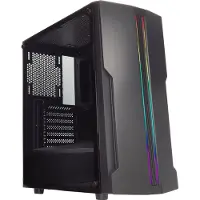Xilence Performance C X5 - MDT - ATX - sans alimentation (ATX) - noir en poudre - USB/audio (XG121)
