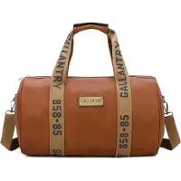 Gallantry Sac Weekender - Sac de sport, sac de voyage, sac de plage, sac de loisirs et sac de travail en marron