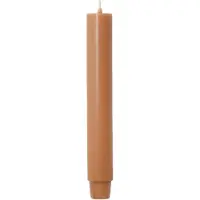 Rustik Lys - Bougies de table épaisses « Liv » (Ø 2,6 cm, 20 pièces, Siena)