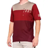 100% Hommes, Chemise, Airmatic Enduro/Trail, Rouge, (XL)