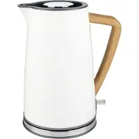 Botti Nelly Bouilloire 1,7L Ultra Rapide Sans Fil Design Moderne Crème Nordique