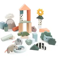 Done by Deer Blocs de Construction - 34 pces - Deer Friends - - UneTaille - Blocs de Construction
