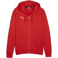 Puma Hommes, Pull-over, teamGOAL Casuals Veste à capuche, Rouge, (M)