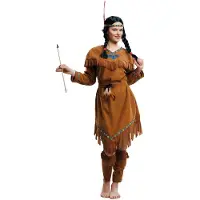 MOM India Woman Costume Marron M-L Enfants