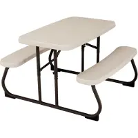 Lifetime Table Pliante Avec Ensemble De Bancs 82.5x90x53.5 Cm Picnic