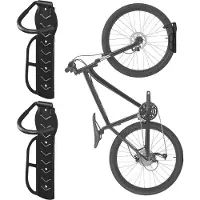 Pricenet Support mural pour 1 vélo - lot de 2 pièces