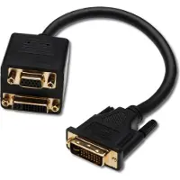 Digitus Dvi — Dvi (0.20 m), Câble vidéo, Noir
