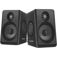 Natec LYNX 2-voies Noir Avec fil 6 W