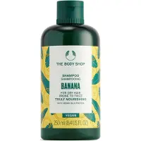 The Body Shop Banana Shampoo shampoing hydratant pour cheveux secs 250 ml