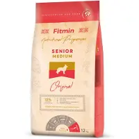 Fitmin Medium Senior Aliment complet pour chiens seniors de taille moyenne 12 kg