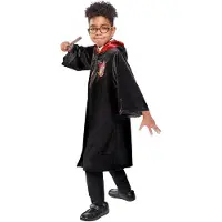 Harry Potter Deluxe Boy Costume Noir 5-6 Years