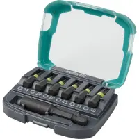 Wolfcraft 1 Bit-Box Impact, 7 pces, Torx (Hexagonal, Torx TX)