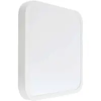 LED Solution : luminaire LED apparent blanc Plano carré 295 x 295 mm, 18 W, IP44, avec détecteur de mouvement et télécommande 76661