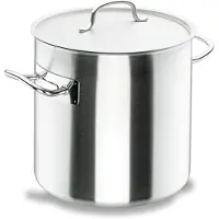 Lacor Marmite traiteur inox 24cm + couvercle - - 50124 -
