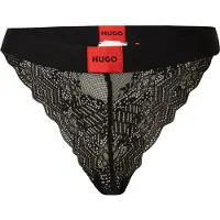 HUGO Brief Lace Panties Noir M Femme