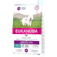 Eukanuba Croquettes pour chien Special Care Adult Sensitive Skin, saveur poisson, 2,3 kg