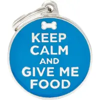 My Family MyFa tegn charms, keep calm/food (Chien, Général)