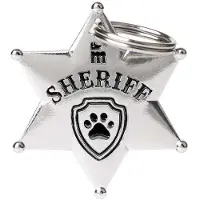 My Family MyFa tegn charms, sheriff stjerne (Chien)