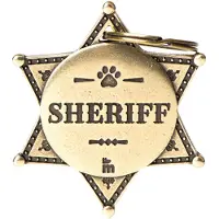 My Family MyFa tegn bronx, sheriff stjerne (Chien)