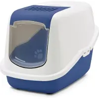 Savic 4x tualetas Nestor Žydra (Bac à litière fermé)