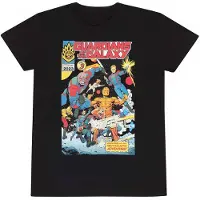 Heroes Les Gardiens De La Galaxie - Comics Cover - T-shirt Unisex (2xl)