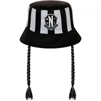 KARACTERMANIA - Oficjalny Kapelusz Bucket z Warkoczami Wednesday