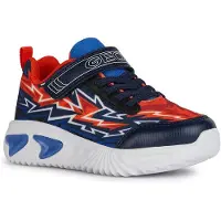 Geox - Chaussures pour enfants, modèle "Assister Bay", chaussures basses pour garçons, chaussures d'escalade, couleur bleue, pour le quotidien