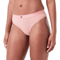 Tommy Hilfiger Femmes, Sous-vêtements, Thong (Ext), Pink, Rose, (Une unité par pack, M)