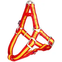 Trixie Petral Premium Spain Harnais pour chien Jaune,Rouge M-L Jaune,Rouge M-L