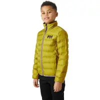 Helly Hansen Marka, doudoune en fibre, junior, vert/gris