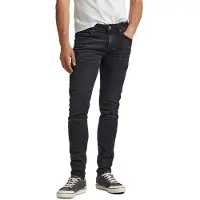 Pepe Jeans pour homme. PM206321XV1 Jeans Finsbury noir (30/30), Casuel, Coton, Denim, Durable