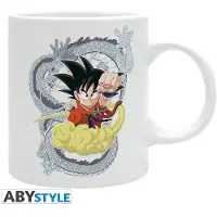 Sans marque Dragon Ball - Goku & Shenron, Tasse, Blanc