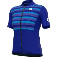 ALÉ Waves Short Sleeve Jersey Bleu S Femme