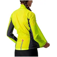 Castelli Squadra Stretch Jacket Jaune L Femme
