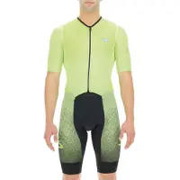 UYN Integrated Short Sleeve Race Suit Vert L Homme